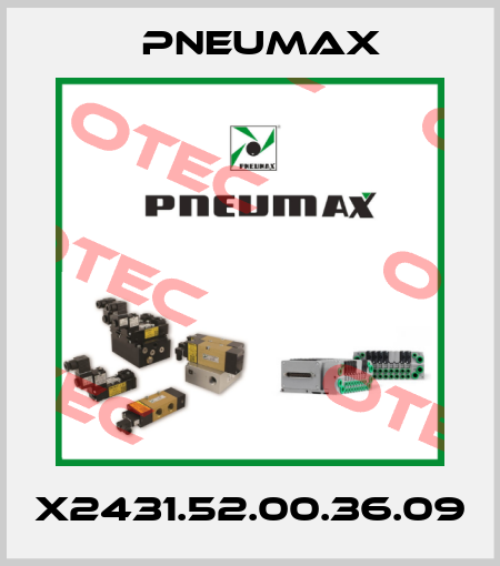 X2431.52.00.36.09 Pneumax