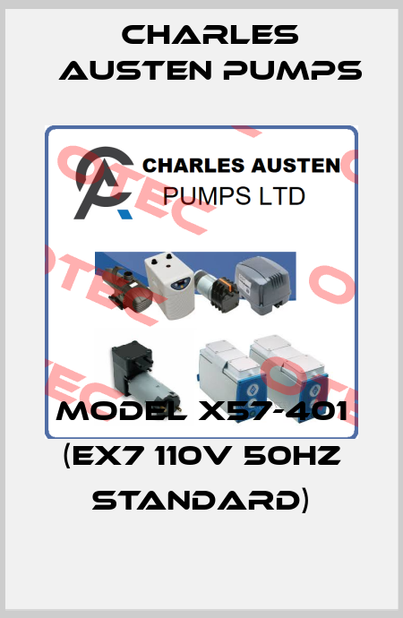 Model X57-401 (EX7 110V 50Hz Standard) Charles Austen Pumps