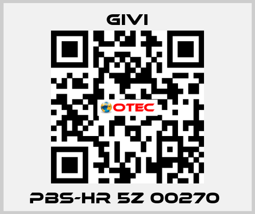 PBS-HR 5Z 00270  Givi