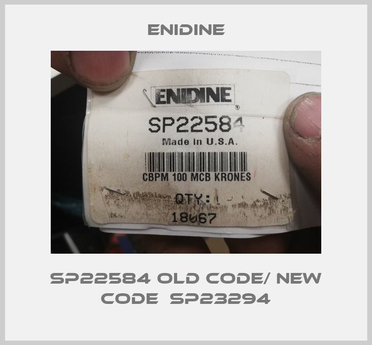 SP22584 old code/ new code  SP23294-big