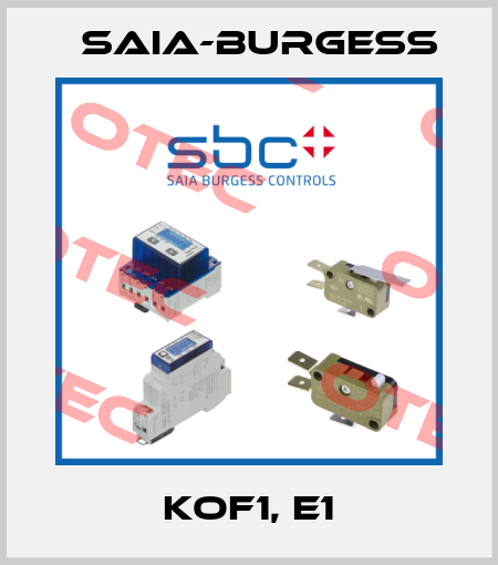 KOF1, E1 Saia-Burgess