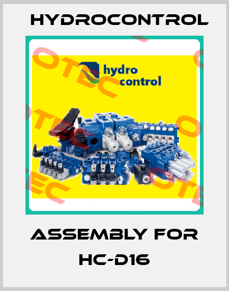 assembly for HC-D16 Hydrocontrol