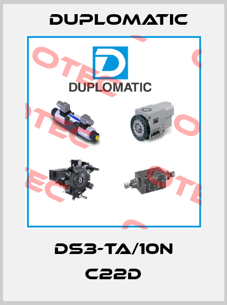 DS3-TA/10N C22D Duplomatic
