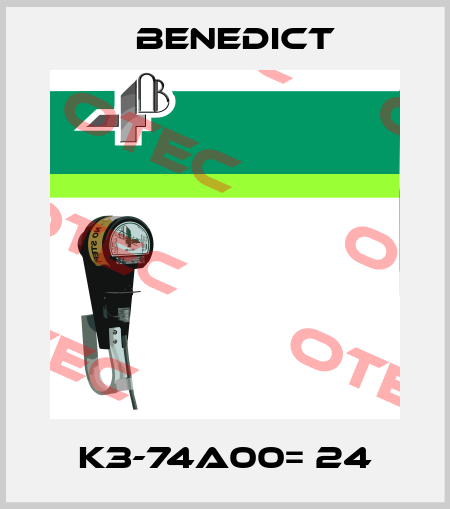 K3-74A00= 24 Benedict