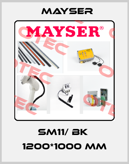 SM11/ BK  1200*1000 mm Mayser