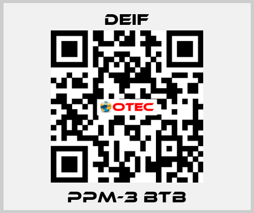 PPM-3 BTB Deif