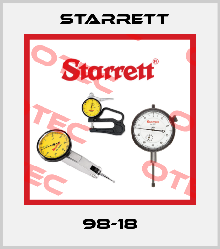 98-18 Starrett