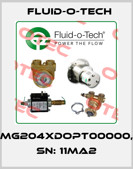 MG204XDOPT00000, SN: 11MA2 Fluid-O-Tech