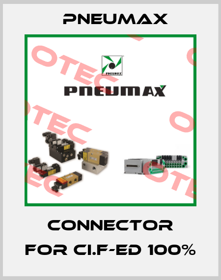 Connector for CI.F-ED 100% Pneumax