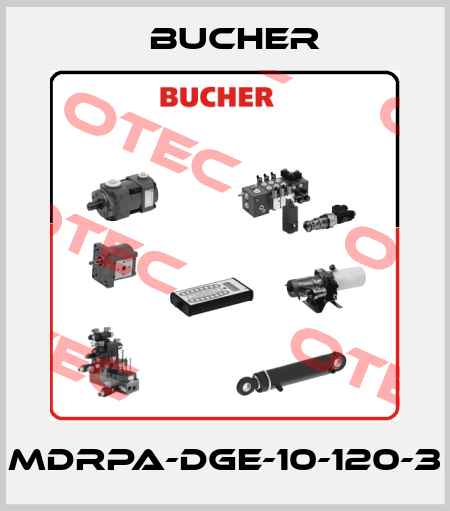 MDRPA-DGE-10-120-3 Bucher