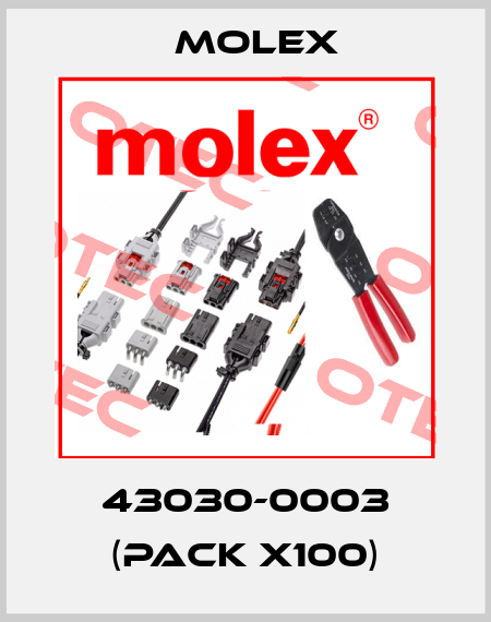 43030-0003 (pack x100) Molex
