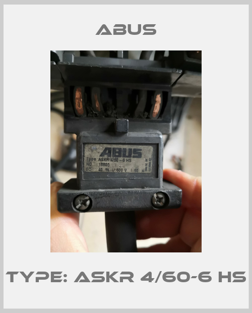 Type: ASKR 4/60-6 HS-big