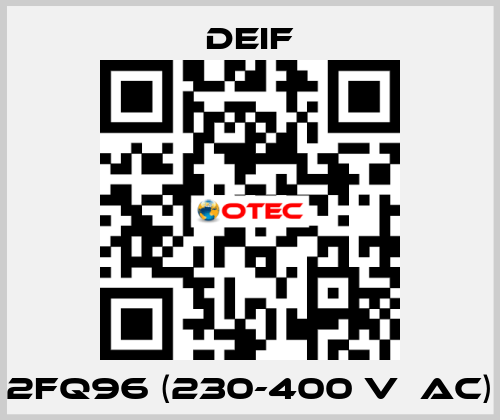 2FQ96 (230-400 V  AC) Deif