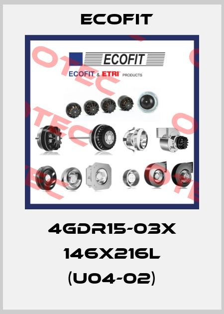 4GDR15-03X 146x216L (U04-02) Ecofit