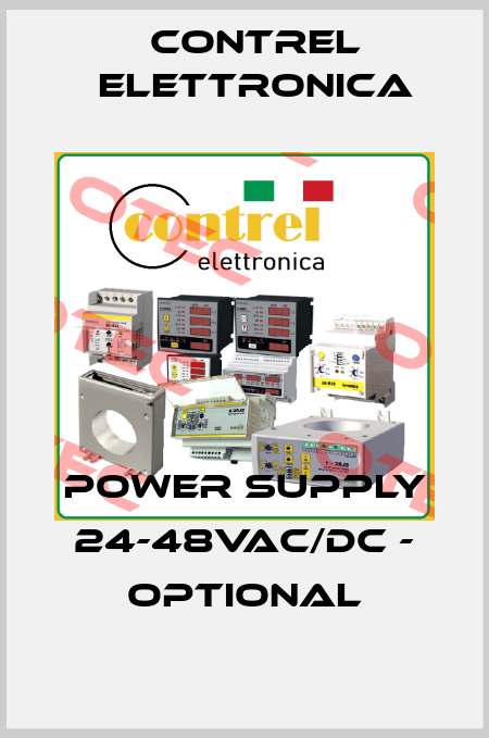 Power supply 24-48Vac/dc - optional Contrel Elettronica
