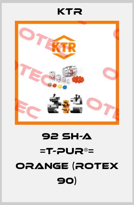 92 Sh-A =T-PUR®= orange (ROTEX 90) KTR