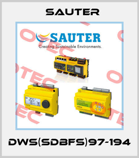DWS(SDBFS)97-194 Sauter