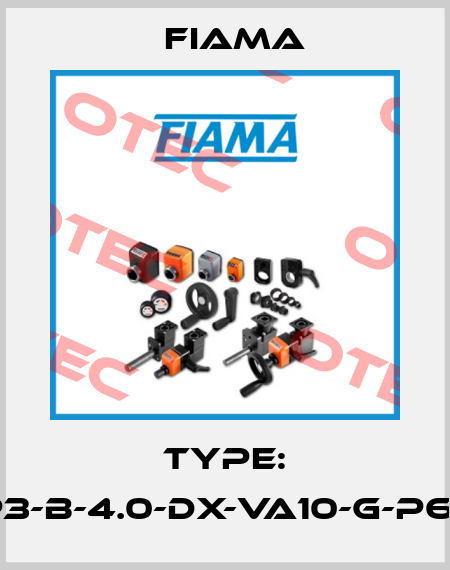 Type: OP3-B-4.0-DX-VA10-G-P6-01 Fiama