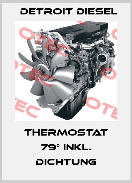 Thermostat 79° inkl. Dichtung Detroit Diesel