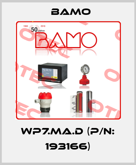 WP7.MA.D (P/N: 193166) Bamo