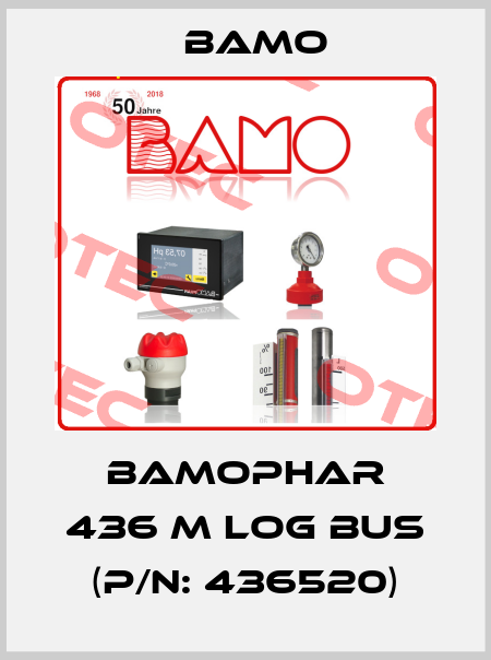 BAMOPHAR 436 M LOG BUS (P/N: 436520) Bamo