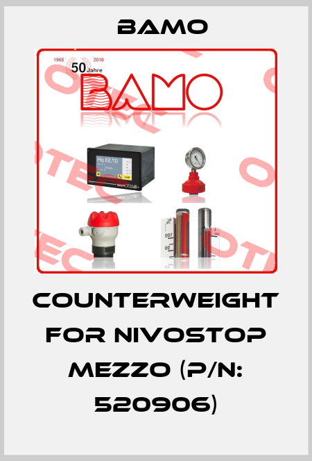 Counterweight for NIVOSTOP MEZZO (P/N: 520906) Bamo