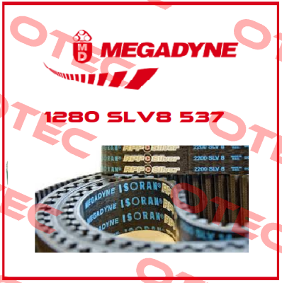 1280 SLV8 537  (63PLUS81280W) Megadyne