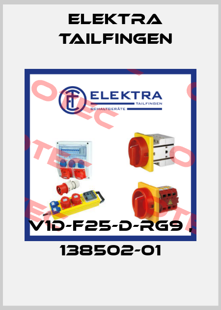 V1D-F25-D-RG9 , 138502-01 Elektra Tailfingen