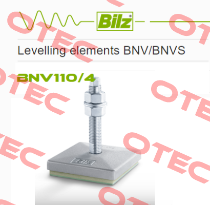 P/N: 08-0004, Type: BNV110/4# Bilz Vibration Technology