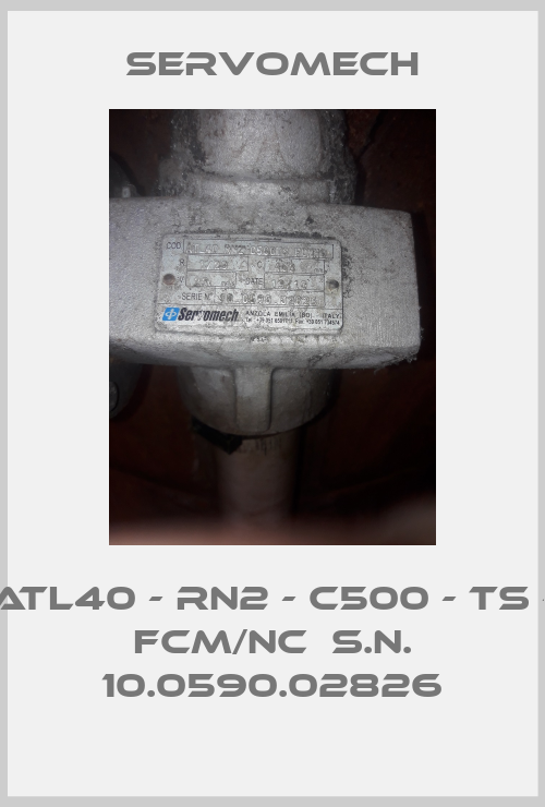ATL40 - RN2 - C500 - TS - FCM/NC  S.N. 10.0590.02826-big