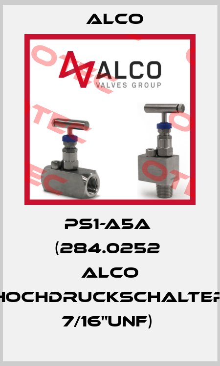PS1-A5A  (284.0252  Alco Hochdruckschalter  7/16"UNF)  Alco