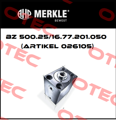 BZ 500.25/16.77.201.050 (Artikel 026105) Merkle