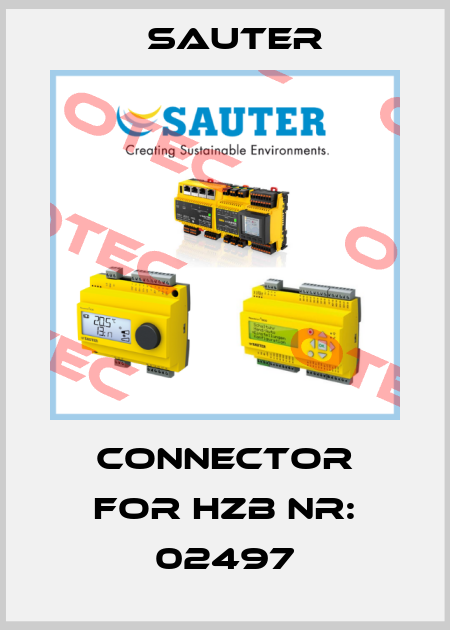 Connector For HZB Nr: 02497 Sauter