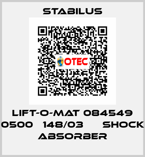 LIFT-O-MAT 084549 0500Ν 148/03 ΚΟ SHOCK ABSORBER Stabilus