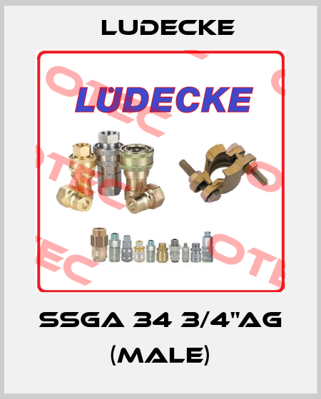 SSGA 34 3/4"AG (male) Ludecke