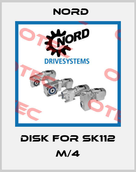 Disk for SK112 M/4 Nord