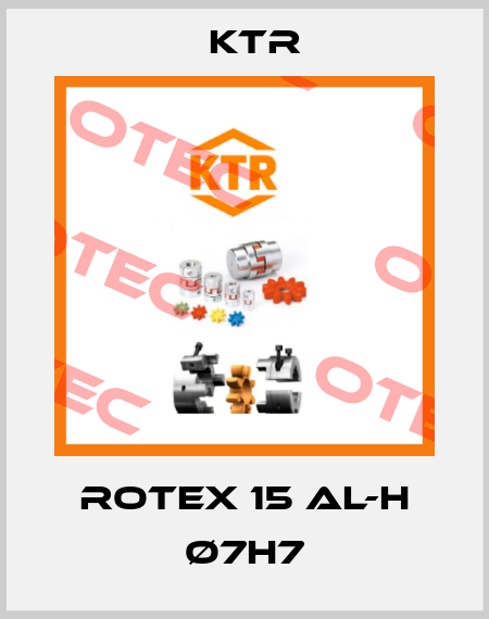 ROTEX 15 AL-H Ø7H7 KTR