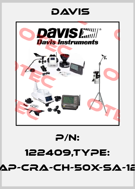 P/N: 122409,Type: CET3-AP-CRA-CH-50X-SA-122409 Davis