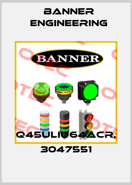 Q45ULIU64ACR, 3047551 Banner Engineering