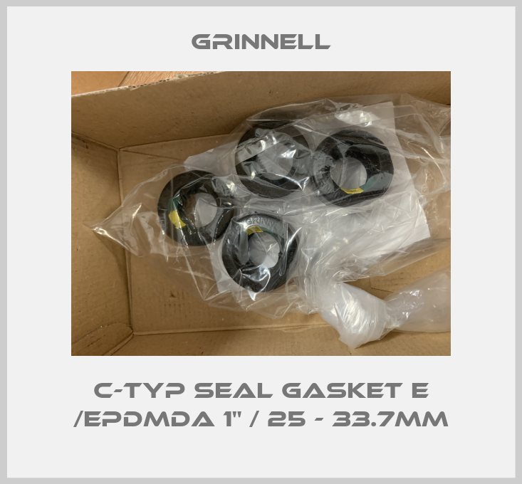 C-TYP Seal Gasket E /EPDMDA 1" / 25 - 33.7MM-big