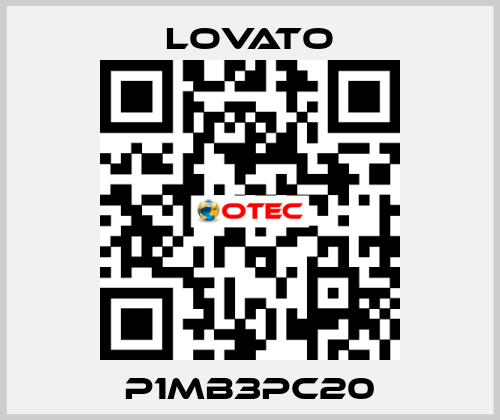 P1MB3PC20 Lovato