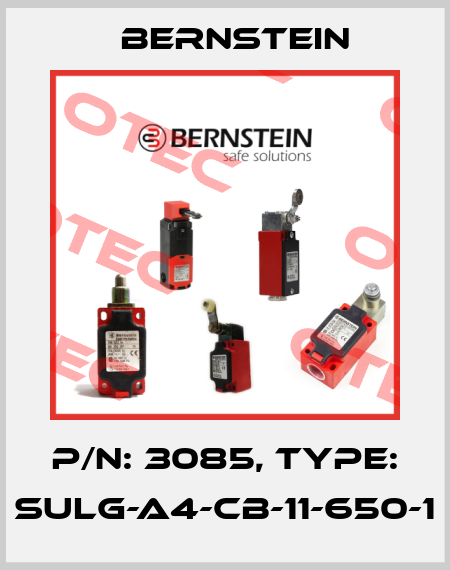 P/N: 3085, Type: SULG-A4-CB-11-650-1 Bernstein