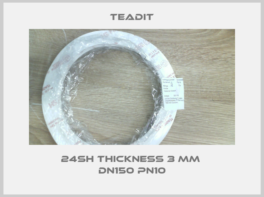 24SH thickness 3 mm  DN150 PN10-big