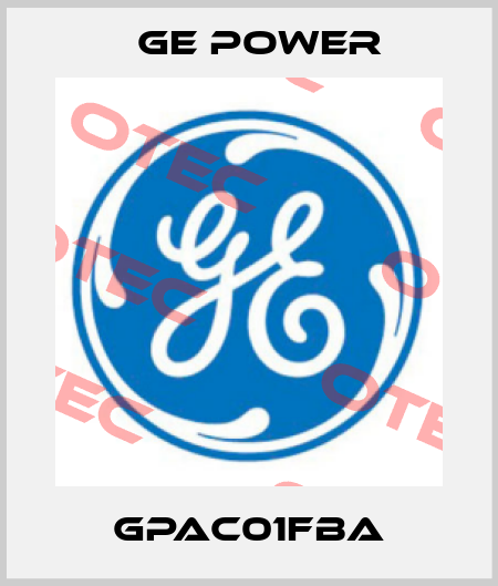 GPAC01FBA GE Power