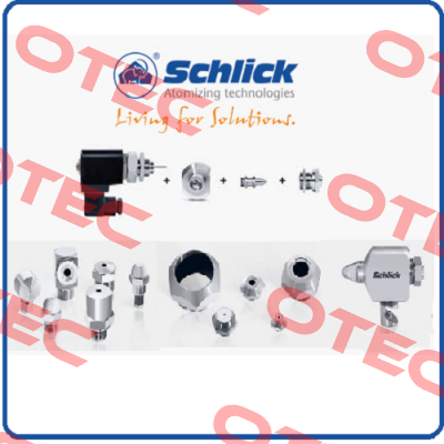 SCHLICK-Mod.650 Gr. 0, Fassung mit Mundstück und Dichtung, G 1/8 AG, D 7.810 ( Leist. 0,1 Liter/Min bei 3 bar) Schlick