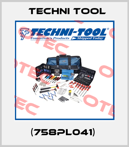 (758PL041)  Techni Tool