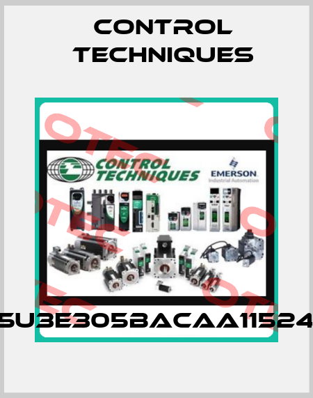 115U3E305BACAA115240 Control Techniques