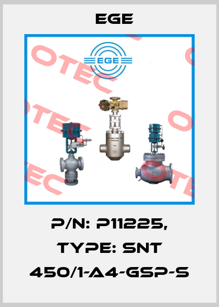 p/n: P11225, Type: SNT 450/1-A4-GSP-S Ege