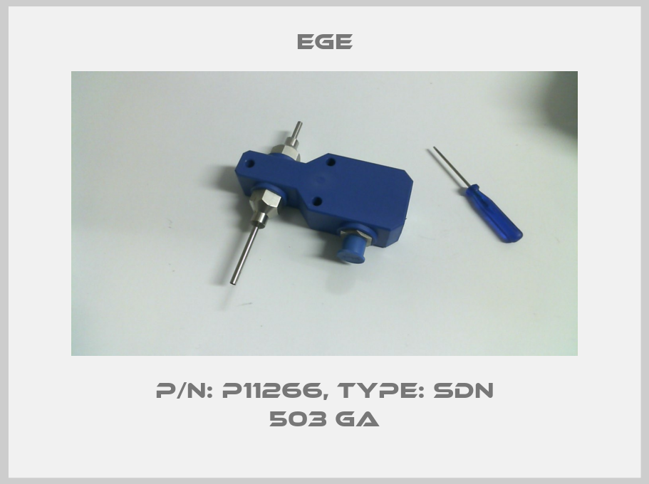 p/n: P11266, Type: SDN 503 GA-big