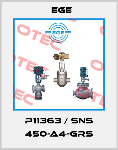 P11363 / SNS 450-A4-GRS Ege
